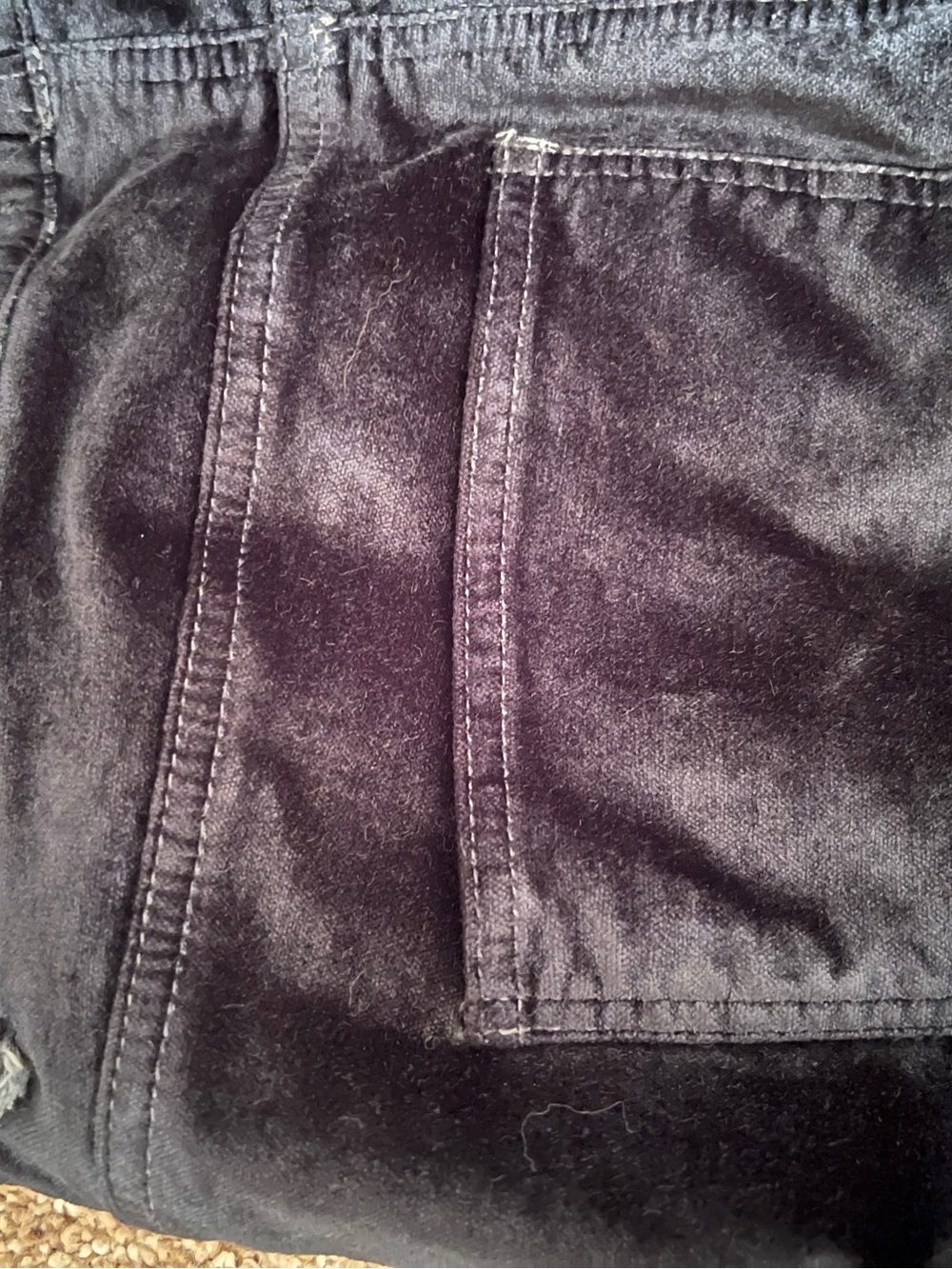 Paige Velvet Verdugo Ultra Skinny Pants, Size 25 - Picture 14 of 15